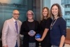 From left to right: Mark Behar, Manager of Customer Marketing Programs at UserTesting, Pam Roper, Senior Manager of Market Research at NRG, Karen Harvie, Director of Consumer Insights at NRG, Michelle Huff, CMO at UserTesting