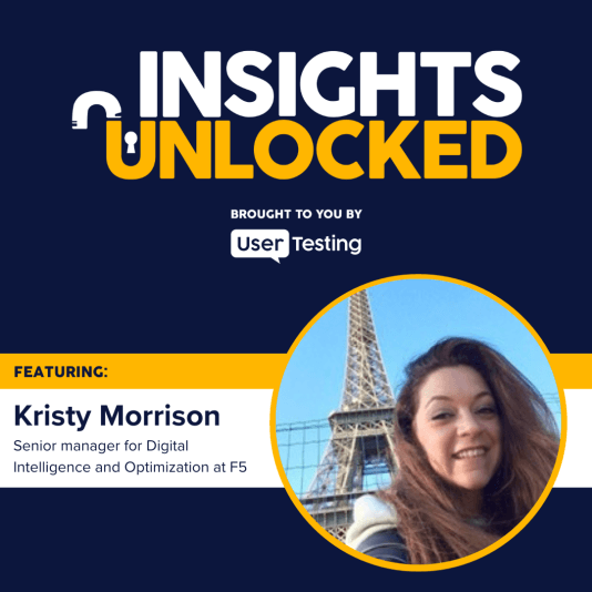 Kristy Morrison from F5 on the Insights Unlocked podcast