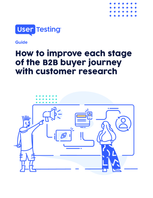 How to improve each stage of the B2B buyer journey with customer research