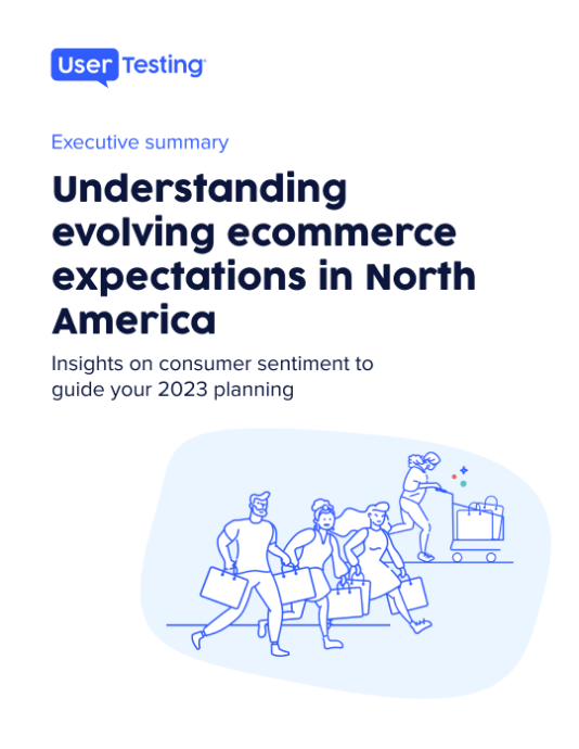 UserTesting ecommerce guide